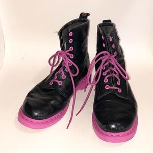 Hello kitty doc marten combat boots!